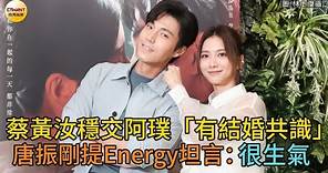 CTWANT 娛樂星聞 / 蔡黃汝穩交阿璞「有結婚共識」 唐振剛提Energy坦言：很生氣