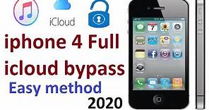 iPhone 4 iCloud bypass Full Activation ISO version 7.1.2 2020 with ssh ramdisk tool