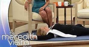 Meredith Auditions To Play Dead With Tamara Tunie! | The Meredith Vieira Show