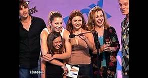 7th Heaven cast - Teen Choice Awards 2001 Jessica Biel Beverley Mitchell Barry Watson Adam LaVorgna