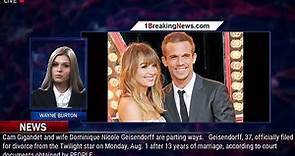 Twilight's Cam Gigandet and Wife Dominique Geisendorff Divorcing After 13 Years of Marriage - 1break