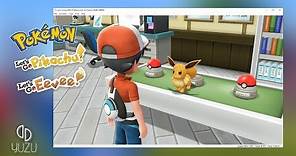 How to Play Pokémon Let's Go Eevee/Pikachu on PC [Full Speed] (Yuzu/Suyu Switch Emulator)