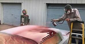 1964 Impala Painting Progression