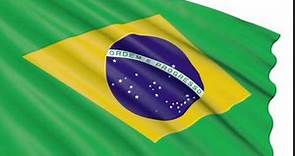 Bandera 3D animada Brasil Flag loop