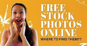 Where to Find Free Stock Photo Images Online For Commercial & Personal Use