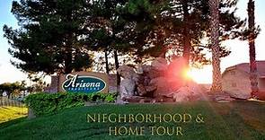 Neighborhood Tour & Golf Course Homes For Sale Surprise AZ - Arizona Traditions