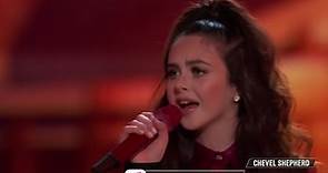 Live Top 10 Performances - The Voice: Chevel Shepherd Performs You're Lookin' At Country