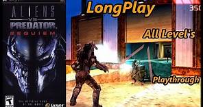 Aliens vs. Predator: Requiem Game - Longplay PSP (All Level's) Full Game Walkthrough (No Commentary)