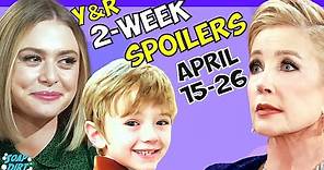 Young and the Restless 2-Week Spoilers April 15-26: Nikki Desperate to Save Harrison & Claire #yr