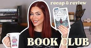 📚 Two Twisted Crowns Recap & Review | Bookclub Book of The Week Part One