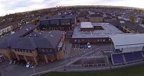 High School of Glasgow - Aerial Tour of Old Anniesland