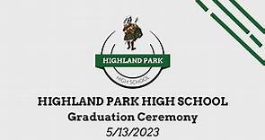 Highland Park High School 2023 Graduation