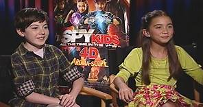 'Spy Kids: All the Time in the World in 4D' Mason Cook & Rowan Blanchard Interview