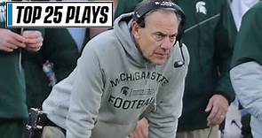 Mark Dantonio Picks His Top 25 Plays From His Time as Michigan State Football's Head Coach