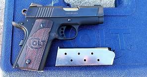 Colt Defender 1911 Review & Shoot .45acp