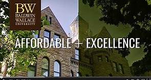 Baldwin Wallace University Affordable Excellence