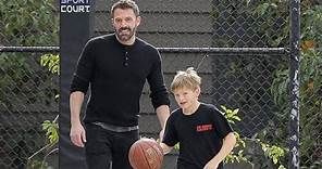 Ben Affleck Dominates Son Samuel On The Basketball Court