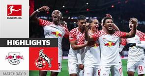 RB Leipzig - 1. FC Köln 6-0 | Highlights | Matchday 9 – Bundesliga 2023/24