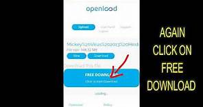 How to Download From Openload ?