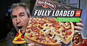 Red Baron NEW Fully Loaded Supreme Pizza REVIEW 🍕🙄
