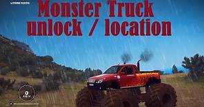 Just Cause 3 how to get the monster truck with gameplay