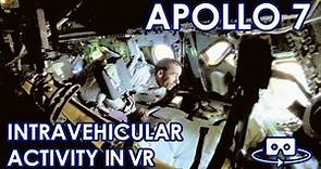 APOLLO 7 - Intravehicular Activity [VR 4K 360º] - Recreated NASA Documentary - Donn F. Eisele, 1969
