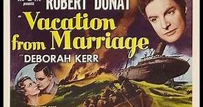Vacation From Marriage AKA 'perfect Strangers' 1945 Robert Donat, Deborah Kerr, Glynis Johns Dubjax
