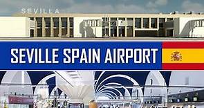 SEVILLE AIRPORT (SVQ) SPAIN Airport TOUR ✈️ Airport REVIEW AEROPUERTO DE SEVILLA