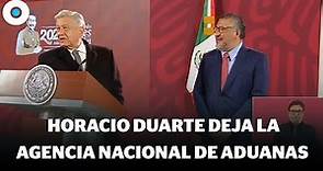 Horacio Duarte deja la Agencia Nacional de Aduanas | Reporte Indigo