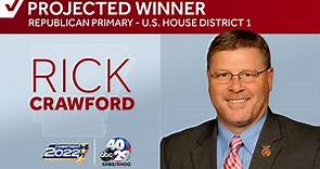 Rick Crawford wins Arkansas GOP primary for US House District 1