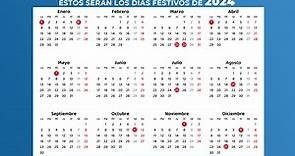 Calendario laboral para 2024: festivos y puentes en Euskadi
