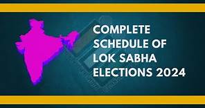 Lok Sabha and Assembly elections 2024 | Polling dates, States schedule and result date