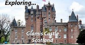 Glamis Castle - Glamis, Angus, Scotland, a Castle with Royal Connections.