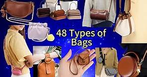 48 Types of Bags||Types of Bags with names.