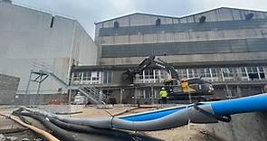 Demolition Works Begin at Harland & Wolff Belfast