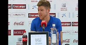 Rueda de prensa Alberto Moreno. 14/08/13. Sevilla FC