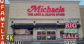 The Big Spring Sale at Michaels 2023 | Michaels Arts & Crafts Store in Canada |Art Supplies Shop|4K