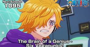 ONE PIECE episode1095 Teaser "The Brain of a Genius - Six Vegapunks!"