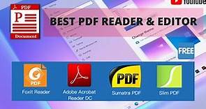 Best free pdf reader and editor for windows 10 | best pdf reader for windows 10