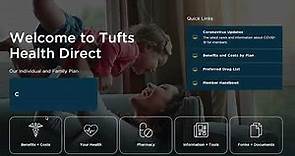 Navigate the Tufts Health Plan Direct Website