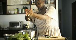 British chef and TV presenter Andi Oliver publishes first cookbook, "The Pepperpot Diaries"