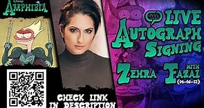 Zehra Fazal | Amphibia | Q&A and Autographs (04-06-23)