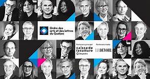 Récipiendaires de l'Ordre des arts et des lettres du Québec 2023