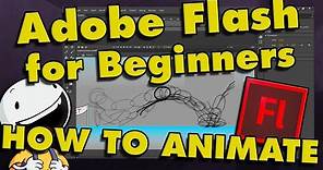 How To Animate in Flash CS6 & CC | Tutorial for Beginners