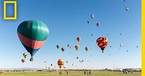 Colorful Time-Lapse of Hot Air Balloons in New Mexico | Short Film Showcase