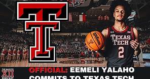 Texas Tech Men’s Basketball: Eemeli Yalaho COMMITS To Texas Tech | Scouting Report (Big 12)