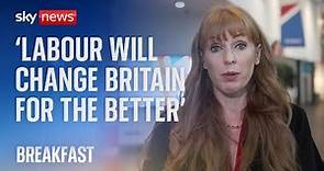 Angela Rayner says Labour 'won't be able to reverse everything the Conservatives have done'