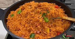 THIS IS THE EASIEST JOLLOF RICE + Tips To Make The Perfect Jollof RICE Every Time SOOO DELICIOUS 😋