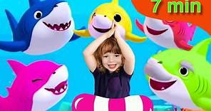 Baby Shark Dance Compilation - 5 Baby Shark Songs! Nursery Rhymes for Kids by Kids Music Land