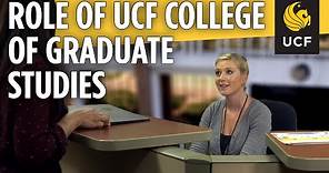 Role of UCF College of Graduate Studies